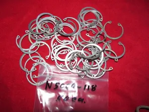 Lot of 200 ea. 5000-118 Snap Rings Grumman Aircraft Surplus Quality Carbon Steel